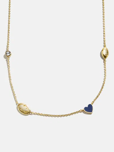 Baublebar Penn State University Spaced Charm Necklace In Gold