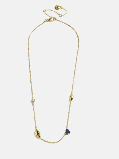 Baublebar Penn State University Spaced Charm Necklace In Gold