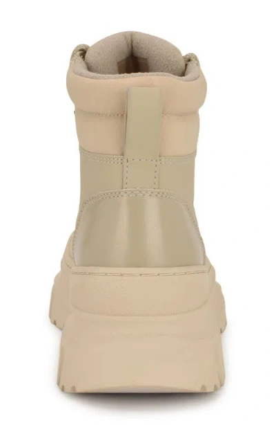Nine West Budde Lug Sole Bootie In Neutral
