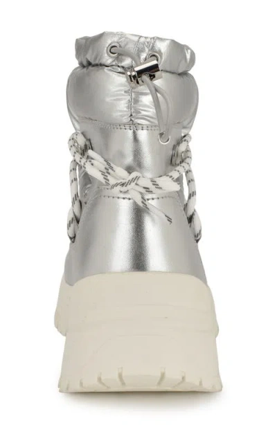 Nine West Dyme Bootie In Silver