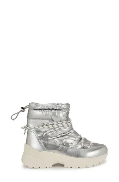 Nine West Dyme Bootie In Silver