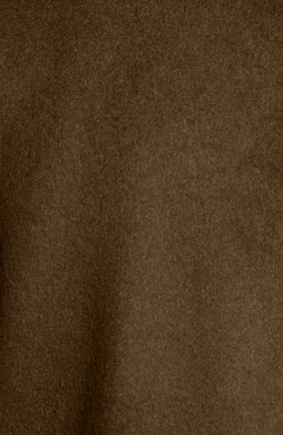 Wrk W.r.k Kilo Slim Fit Wool Blend Coat In Green