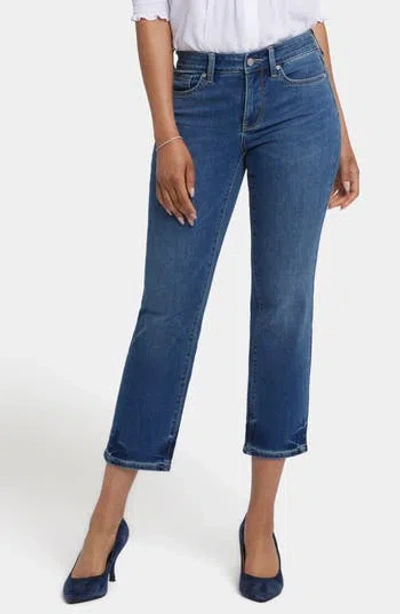 Nydj Marilyn Cool Embrace® Ankle Straight Leg Jeans In Blue