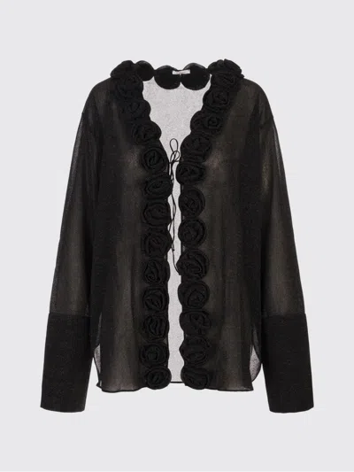 Oseree Top Oséree Woman Color Black In Black