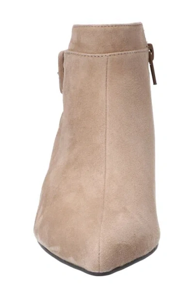 Bella Vita Bindi Womens Suede Zipper Booties In Multi