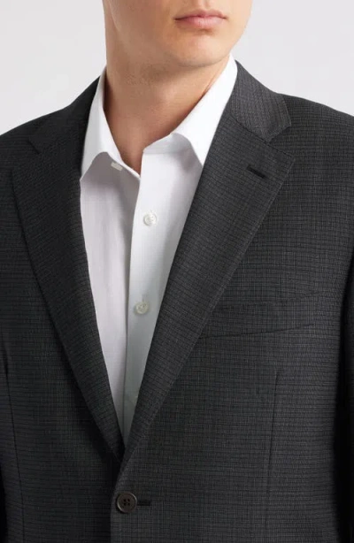 Canali Siena Regular Fit Check Stretch Wool Suit In Multi