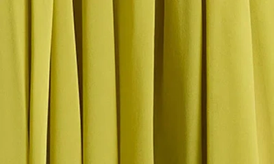 A.l.c . Drew Pleated One-shoulder Maxi Dress In Yellow