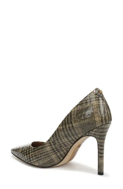 Sam Edelman Hazel Pointed Toe Pump In Gray