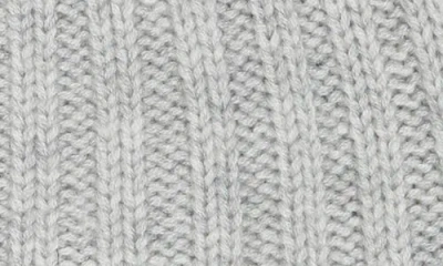 Ugg ®  Ribbed Wool Blend Pompom Beanie In Gray