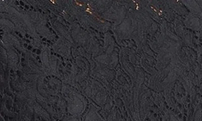 Diane Von Furstenberg 'madalena' Sheer Lace Top In Black