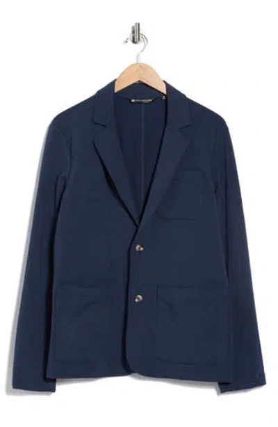 Travismathew Foggy Vista Sweatshirt Sport Coat In Black