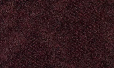 Allsaints Cable Knit Gloves In Red