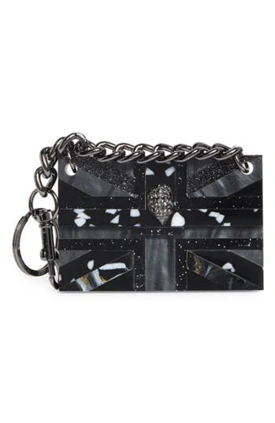 Kurt Geiger London Kensington Bag Keyring In Black