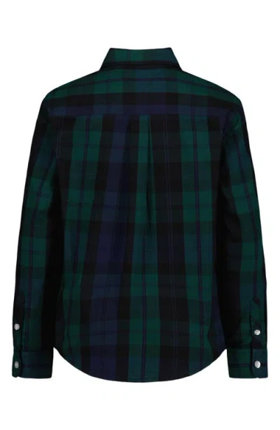 Tommy Hilfiger Blackwatch Plaid Button-up Shirt In Multi