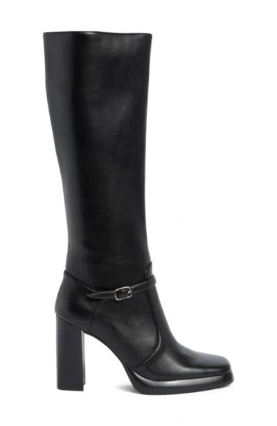 Jeffrey Campbell Willowz Knee High Boot In Black