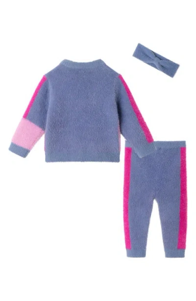 Andy & Evan Sweater, Joggers & Headband Set In Multi