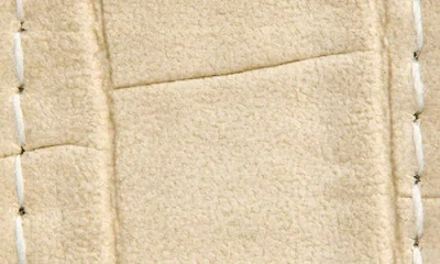 Steve Madden Buckle Croc Embossed Faux Leather Belt In White