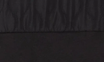 90 Degree By Reflex Silicon Fleece Half Zip Pullover In Black