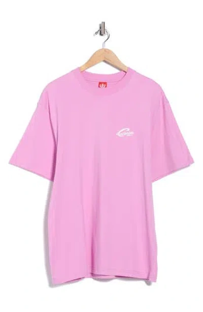 Icecream Eye Spy Oversize Graphic T-shirt In Pink