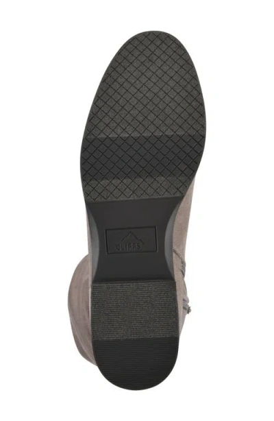 Cliffs By White Mountain Barnes Tall Boot In Gray