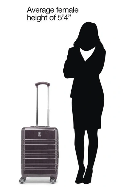 Travelpro Rollmaster™ Lite 2 20-inch Hardside Carry-on Luggage In Brown