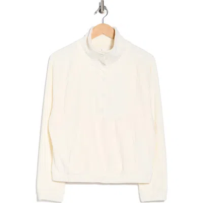 Yogalicious Double Butter Santa Monica Pullover In Pink