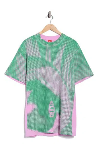 Icecream These Eyes Oversize Graphic T-shirt In Purple