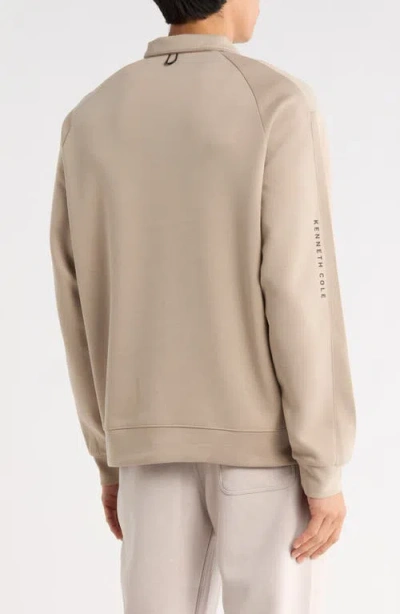 Kenneth Cole Active Half Zip Pullover In Neutral