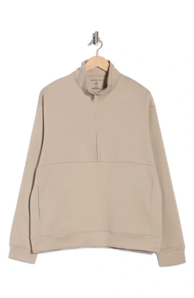 Kenneth Cole Active Half Zip Pullover In Neutral