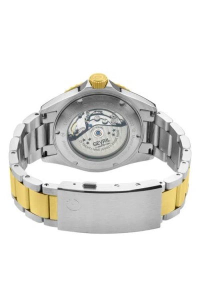 Gv2 Liguria Two-tone Swiss Automatic Bracelet Watch, 42mm In Multi