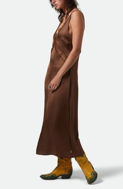 Brixton The Ridge Slipdress In Brown
