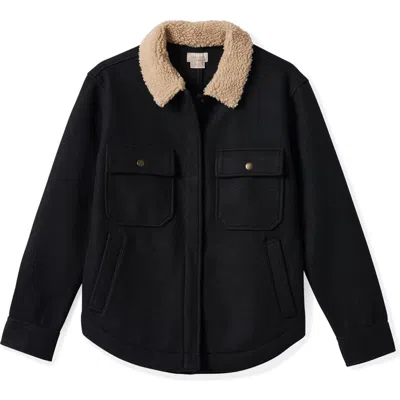 Brixton Durham Shirt Jacket In Black