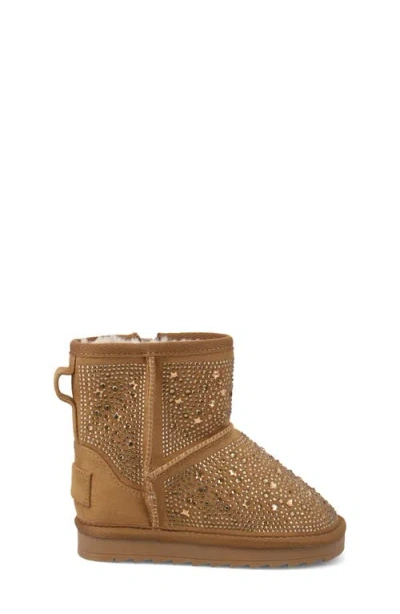 Mia Lil Autymn Faux Shearling Boot In Brown