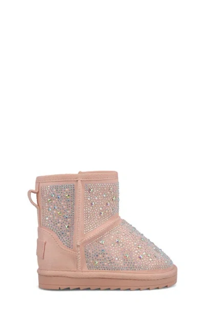 Mia Lil Autymn Faux Shearling Boot In Pink