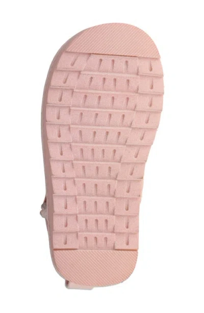 Mia Lil Autymn Faux Shearling Boot In Pink