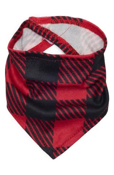 Baby Starters Family Buffalo Plaid Dog Bandana In Multi