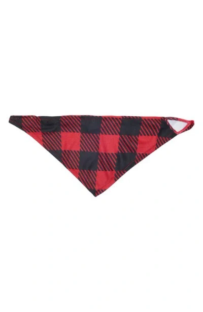 Baby Starters Family Buffalo Plaid Dog Bandana In Multi