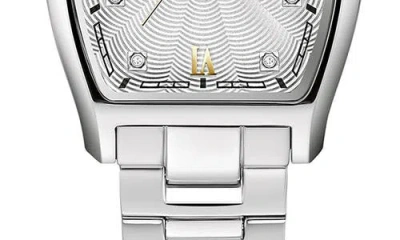 Bulova Tonneau Diamond Accent Bracelet Watch, 26mm In Multi