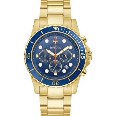 Bulova Chronograph Bracelet Watch, 45mm In Multi