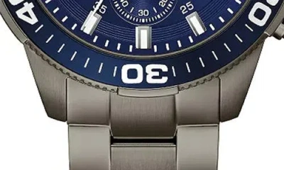 Bulova Chronograph Bracelet Watch, 45mm In Gray