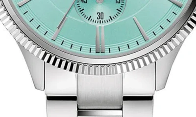 Bulova Chronograph Bracelet Watch, 42mm In Silver