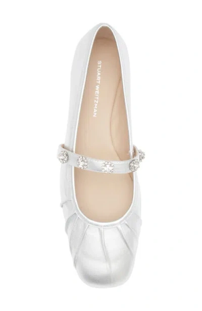 Stuart Weitzman Justina Mary Jane Ballet Flat In Multi