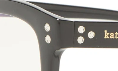Kate Spade New York Tanea 48mm Cat Eye Reading Glasses In Black