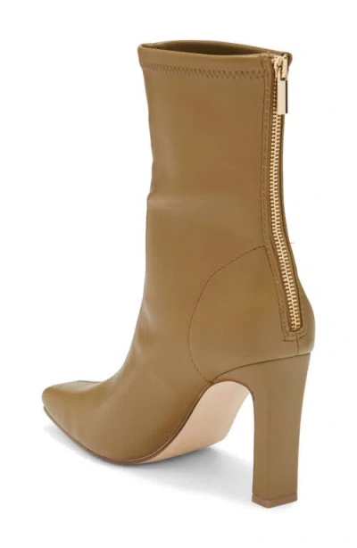 Steve Madden Khelan Square Toe Bootie In Green