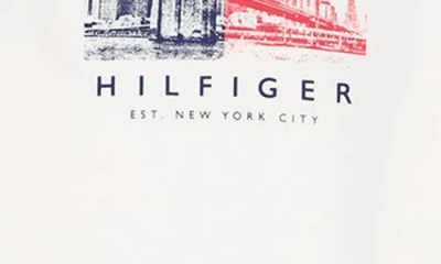 Tommy Hilfiger Big Girls French Terry Color Block Crewneck Sweatshirt In Neutral