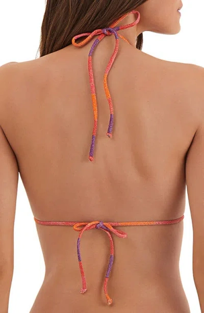 Vix Paula Hermanny Heatwave Triangle Bikini Top In Multi