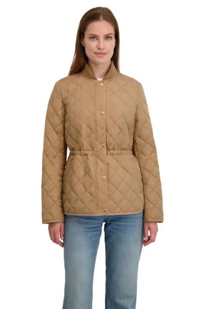 Laundry By Shelli Segal Diamond Quilted Jacket In Multi