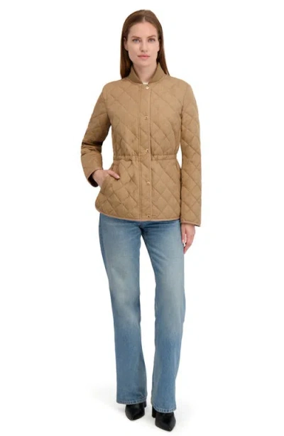 Laundry By Shelli Segal Diamond Quilted Jacket In Multi