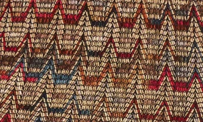 Matty M . Three Quarter Sleeve Knit Dress In Multi