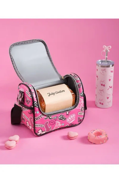 Juicy Couture Insulated Cooler In Pink